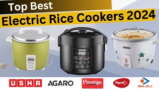 5 Best Electric Rice Cookers in India 2024 ⚡ Best Rice Cookers Under 3000  Rice Cooker Buying Guide [upl. by Connell]