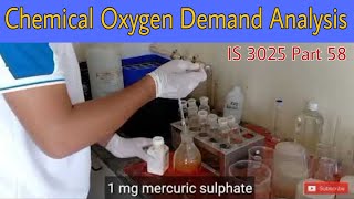 What is Chemical oxygen demand  analysis of high COD sample  Dilution method [upl. by King881]