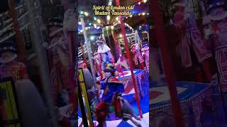 visit to madam Tussauds london part 3 spirit of london ride shorts waxmuseum [upl. by Fee272]