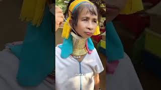 quotWhy Do Tribal Women Wear Copper Rings Around Their Necksquotshorts telugufacts thailand yt [upl. by Yojenitsirk]