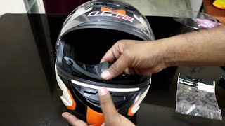 LS2 helmet nose guard [upl. by Maurer57]