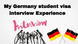 Story Time  My Germany Student Visa Interview for Masters Experience  German Embassy  Kathmandu [upl. by Suivatna]