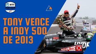 TONY KANAAN VENCE AS 500 MILHAS DE INDIANÁPOLIS 2013 [upl. by Deevan]