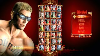 Mortal Kombat 9  Johnny Cage Arcade ladder EXPERT [upl. by Kwasi9]