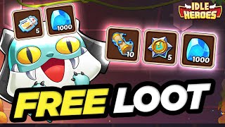 Idle Heroes  Tons of FREE Loot NOW [upl. by Cacka]