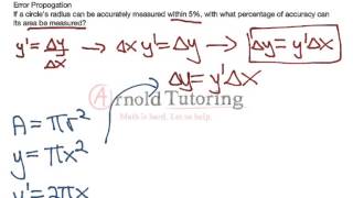 Error Propagation [upl. by Alyahc]