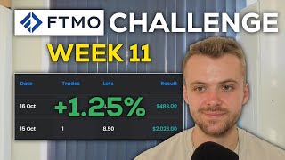 My Journey To Being Funded 200000 FTMO  Week 11 [upl. by Olsewski]