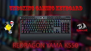 Redragon K550 RGB Mechanical Gaming Keyboard [upl. by Erapsag359]