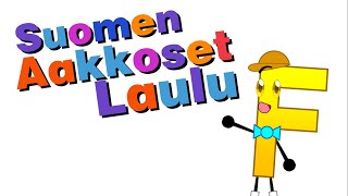 Xaras Animation FINNish Alphabet SongSuomen Aakkoset Laulu [upl. by Hauhsoj]