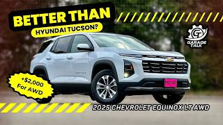 2025 Chevrolet Equinox LT AWD  Is It BETTER Than A Hyundai Tucson [upl. by Amaral]