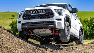 Toyota Sequoia TRD PRO OffRoad Test [upl. by Anaihr]