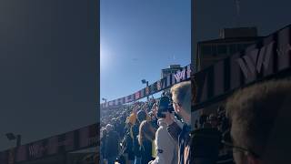 Military flyover at Colorado football game at Folsom Field [upl. by Fitton821]