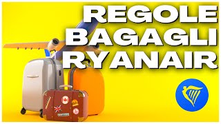 RYANAIR Regole BAGAGLI ✈️ [upl. by Eniamurt]