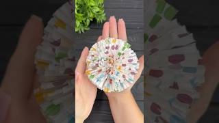 Easy Create Gorgeous Paper Flowers with Just Cupcake Liners [upl. by Quintina]