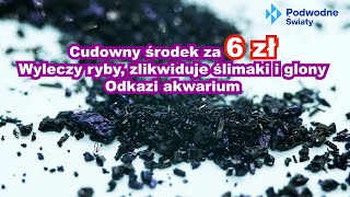 Cudowny środek za 6 zł Wyleczy ryby zlikwiduje ślimaki i glony Odkazi akwarium [upl. by Golliner]