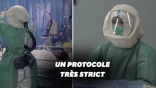 Face au coronavirus les hôpitaux en Chine prennent des précautions extrêmes [upl. by Ived]