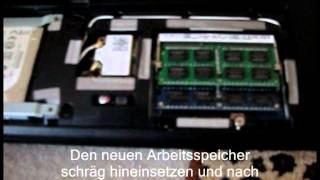 Acer Aspire 5755G  5750G Ram upgrade Arbeitsspeicher austauschen oder erweitern [upl. by Grounds]