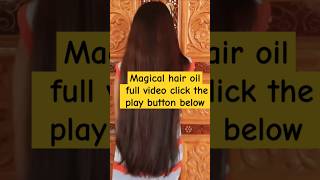 Magical hair oil😱 shortsfeed shorts hairoil haircare hairstyle youtubeshorts hair longhair [upl. by Hallee142]