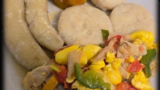 Ackee and saltfish my favorite meal😇😍 [upl. by Leahcimluap98]