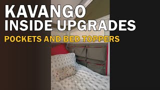 Kavango  inside pockets and bed toppers [upl. by Hauger]