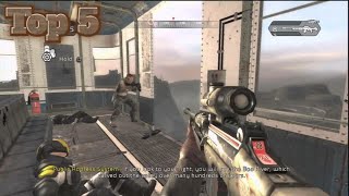 Top 5 Juegos De Guerra Para PS3 [upl. by Blessington953]