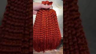 Amazing hair bulk in stockdm for pricewhatsapp86 15650427218 hhairbraidhhairhairbulk [upl. by Anert]