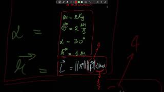 Come si ricava il momento angolare in questo problema 💡🧡🧐 problema fisica soluzione scuola [upl. by Rephotsirhc327]