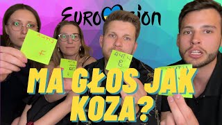 Głos jak koza 🤔 OCENIAMY EUROWIZJE 23 [upl. by Azeret]