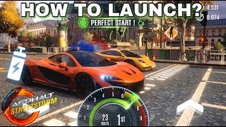 HOW TO LAUNCH IN ASPHALT STREET STORM [upl. by Llemaj911]