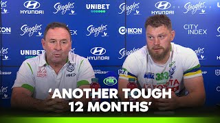 The road ahead for the Canberra Raiders  Canberra Press Conference  Fox League [upl. by Yornek]