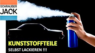 Kunststoffteile selbst lackieren [upl. by Sherer]