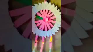 Flower wali hanging 🌼youtube shortvideo craft [upl. by Atiuqal]