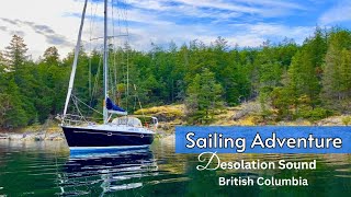 SAILING ⛵️in DESOLATION Sound  COMOX to COPELAND Islands  Part One [upl. by Langille]