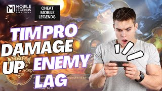 ⚠️CHEAT DAMAGE mobile legends  TERBARU ANTI BAN⚠️ [upl. by Baseler]