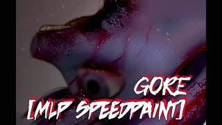 GORE MLP Speedpaint  Pierced Twilight [upl. by Marv]