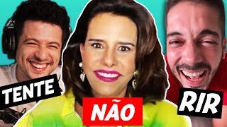 TENTE NÃO RIR especial NARCISA TAMBORINDEGUY feat FelipeMedrado [upl. by Aehtna]