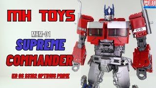 KO Oversized SS102 Optimus Prime  MH TOYS MHM01 Supreme Commander Review [upl. by Trabue]