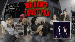 WE DONT TRUST YOU by FUTURE amp METRO BOOMIN│STUDIO REACTION [upl. by Hawken]