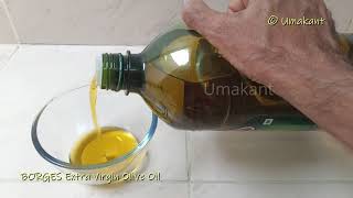 BORGES Extra Virgin Olive Oil Opening and Tasting 2L bottle MRP Rs2700 at 50 discount in Amazon [upl. by Lorelei]