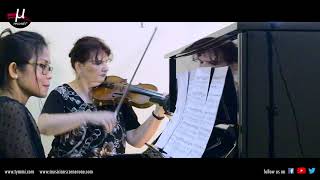 Marzena Zajkowska amp Agnes Gamutan  Praeludium And Allegro Gaetano Pugnani Fritz Kreisler [upl. by Laohcin]