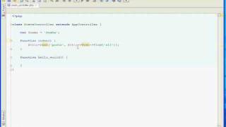 Cakephp Blog Tutorial Part 3  Using the Find Method [upl. by Apps677]