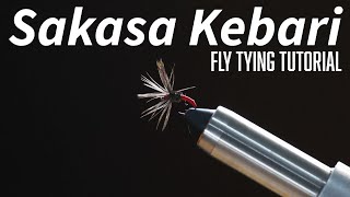 Tenkara Fly Tying Tutorial Sakasa Kebari [upl. by Aimekahs]