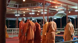 Revered Swami Gautamananda ji Maharaj inspecting preparation of Durga Puja at Belur Math 2024 [upl. by Helga630]