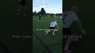 duo training for strikers and fullbacks football soccer footballdrills soccerdrills footytips [upl. by Eneleuqcaj]