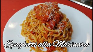 Spaghetti alla Marinara  Piatto veloce e facile Ricetta VegetarianaVegana ChefJasonznc [upl. by Terencio]