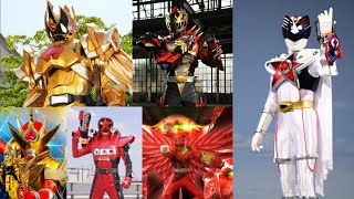 All Red Sentai Strongest Form First Appearance [upl. by Sreip]