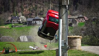 Rallye du Pays de Faverges 2024  Action  Adrille Rallye [upl. by Abad]