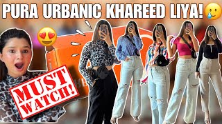 THE BEST HAUL EVER  HUGE URBANIC HAUL💕 Everything Under Rs1499  Rupal Yadav [upl. by Ditzel]