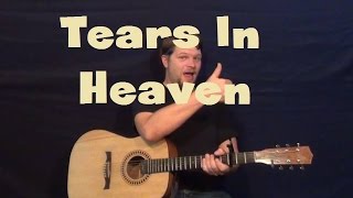 Tears in Heaven Eric Clapton Guitar Lesson Strum Chord Fingerstyle Licks TAB How to Play [upl. by Hahnke]