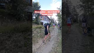 Vincent Bouillard 🥇 dans la Montée avant le Ravitaillement de Champex UTMB [upl. by Manny432]